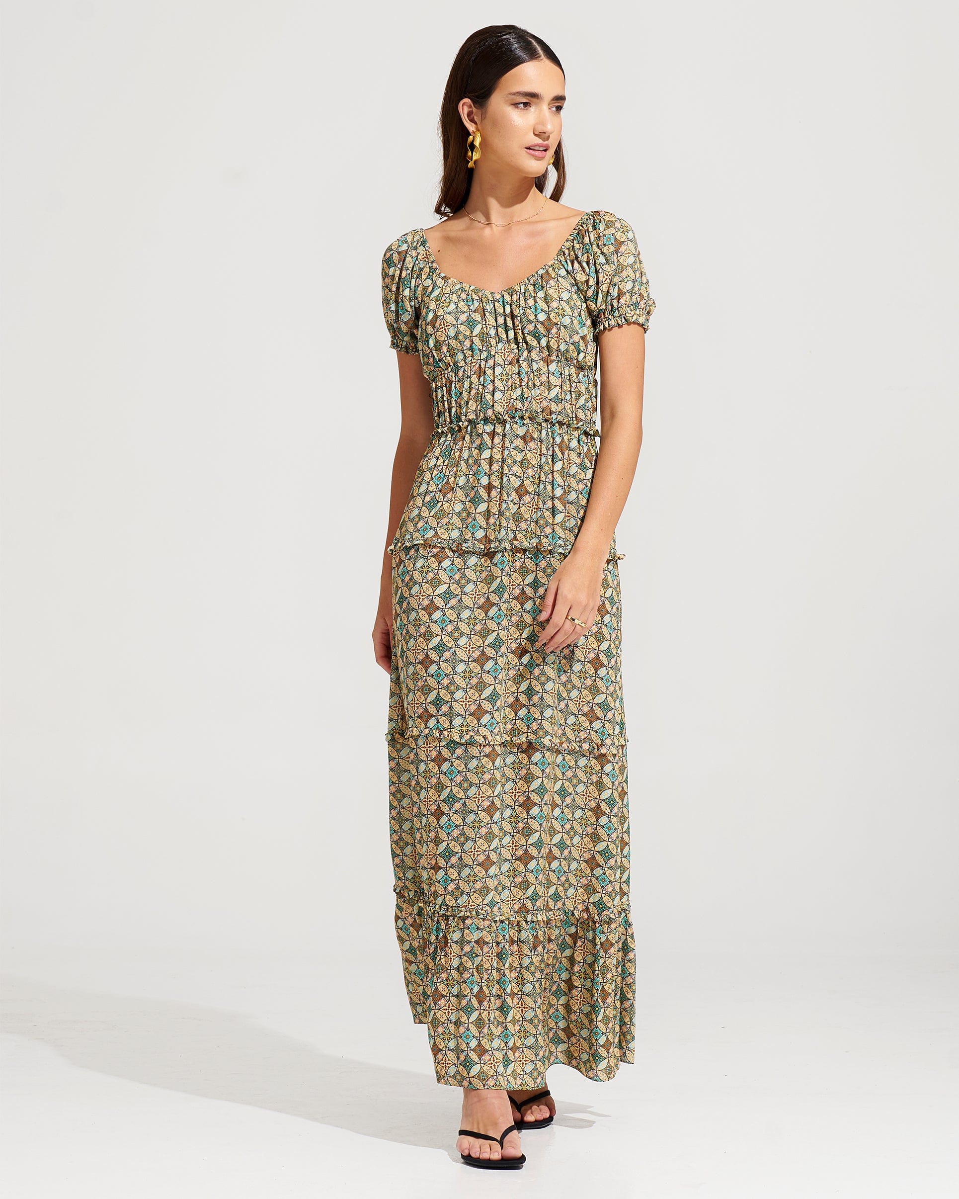 Morrato Maxi Dress Issar Maxi Dress Magdalena Sapphire