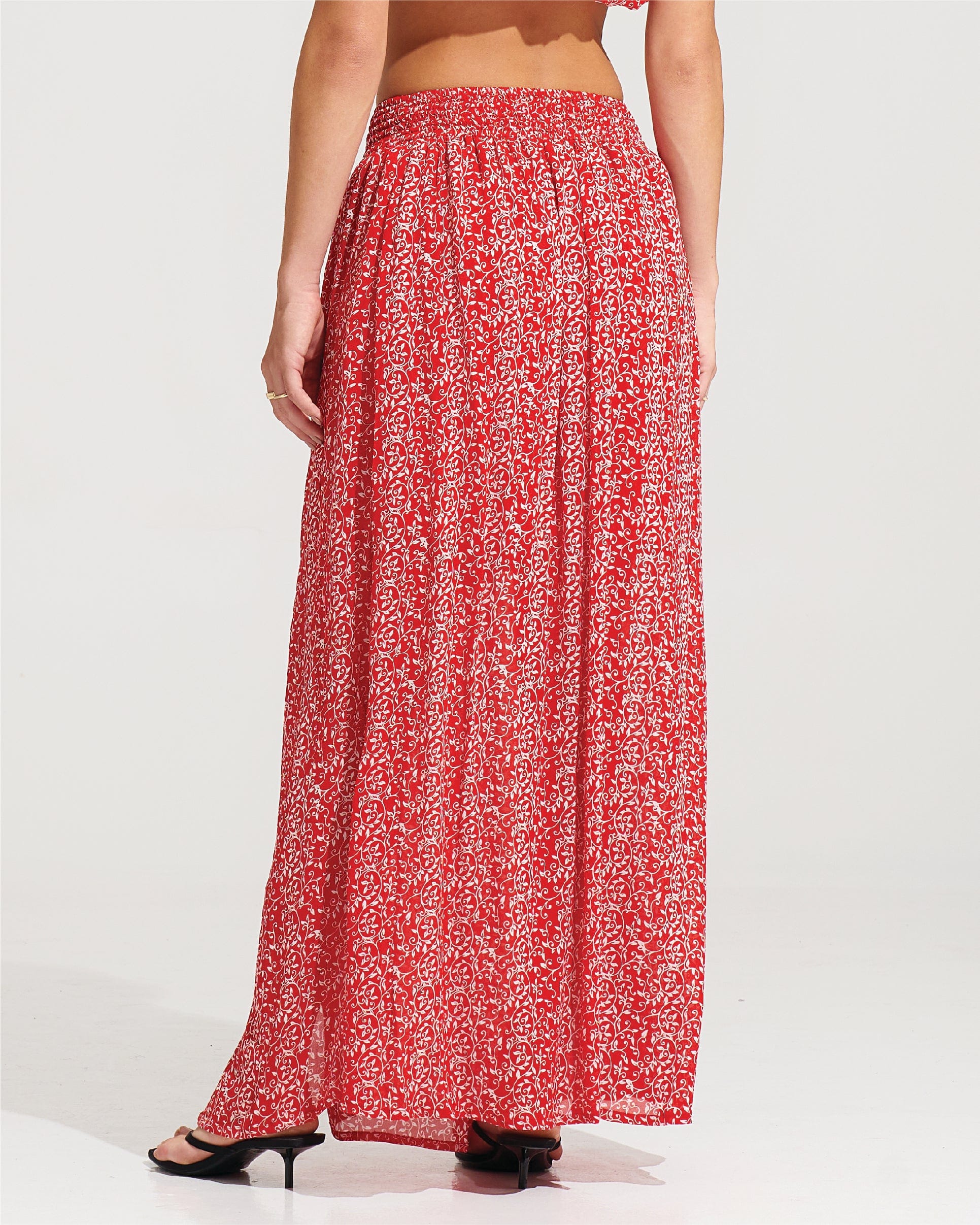 Morrato Maxi Skirt Hayah Maxi Skirt Geneva Red