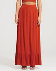 Morrato Maxi Skirt Sonth Maxi Skirt Burnt Ochre