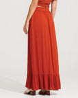 Morrato Maxi Skirt Sonth Maxi Skirt Burnt Ochre