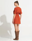 Morrato Mini Dress Dulce Mini Dress Burnt Ochre
