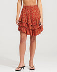 Morrato Mini Skirt Sulla Mini Skirt Ellie Lava