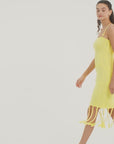Agnes Midi Dress Lemon