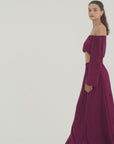 Abella Maxi Skirt Plum
