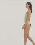 Jeanne Bikini Top Plum Matcha