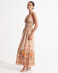 Amani Maxi Dress Eleanora Tangelo