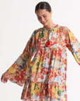 Charvi Mini Dress Seona Cherry