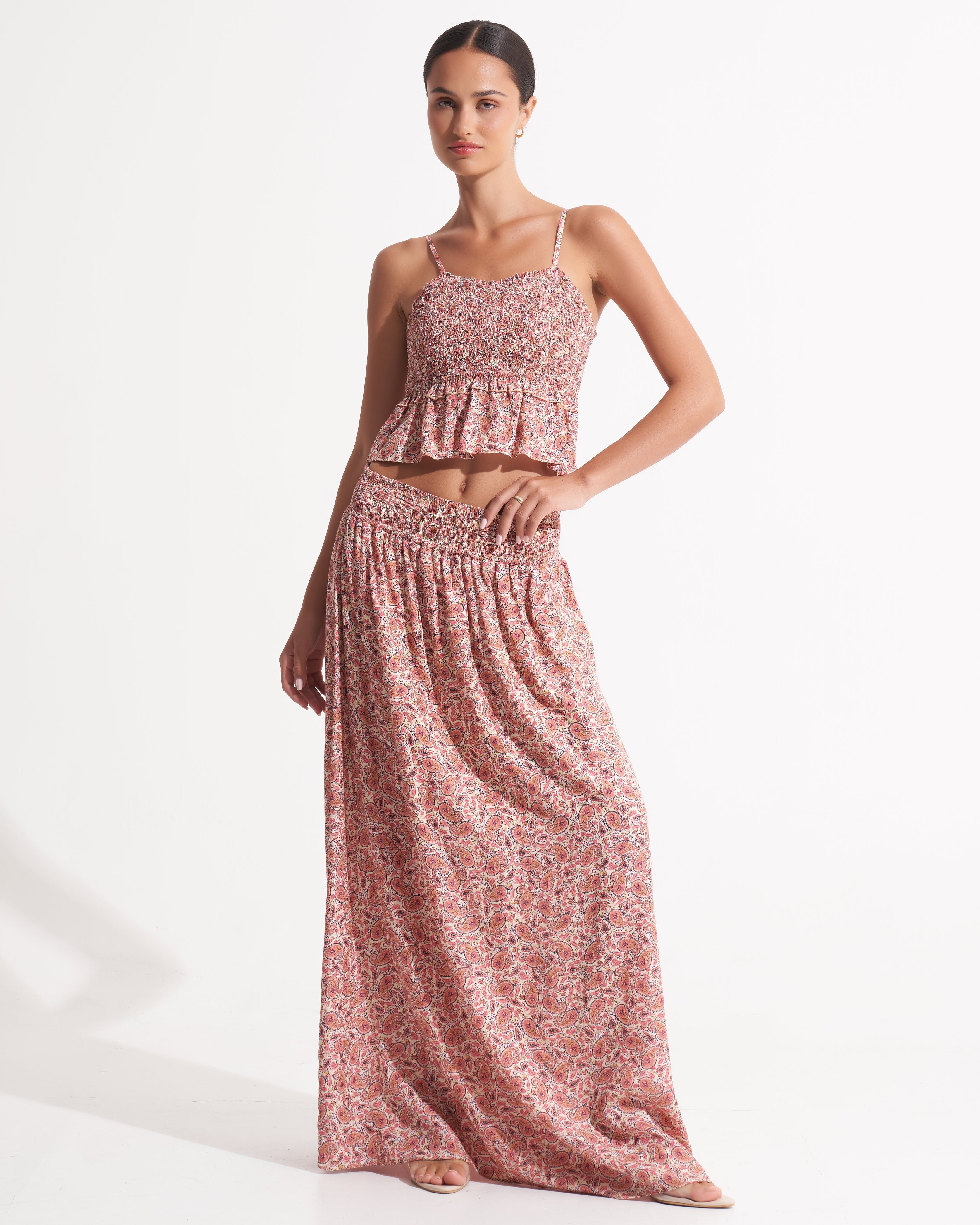 Miskha Maxi Skirt Rosangela Honey