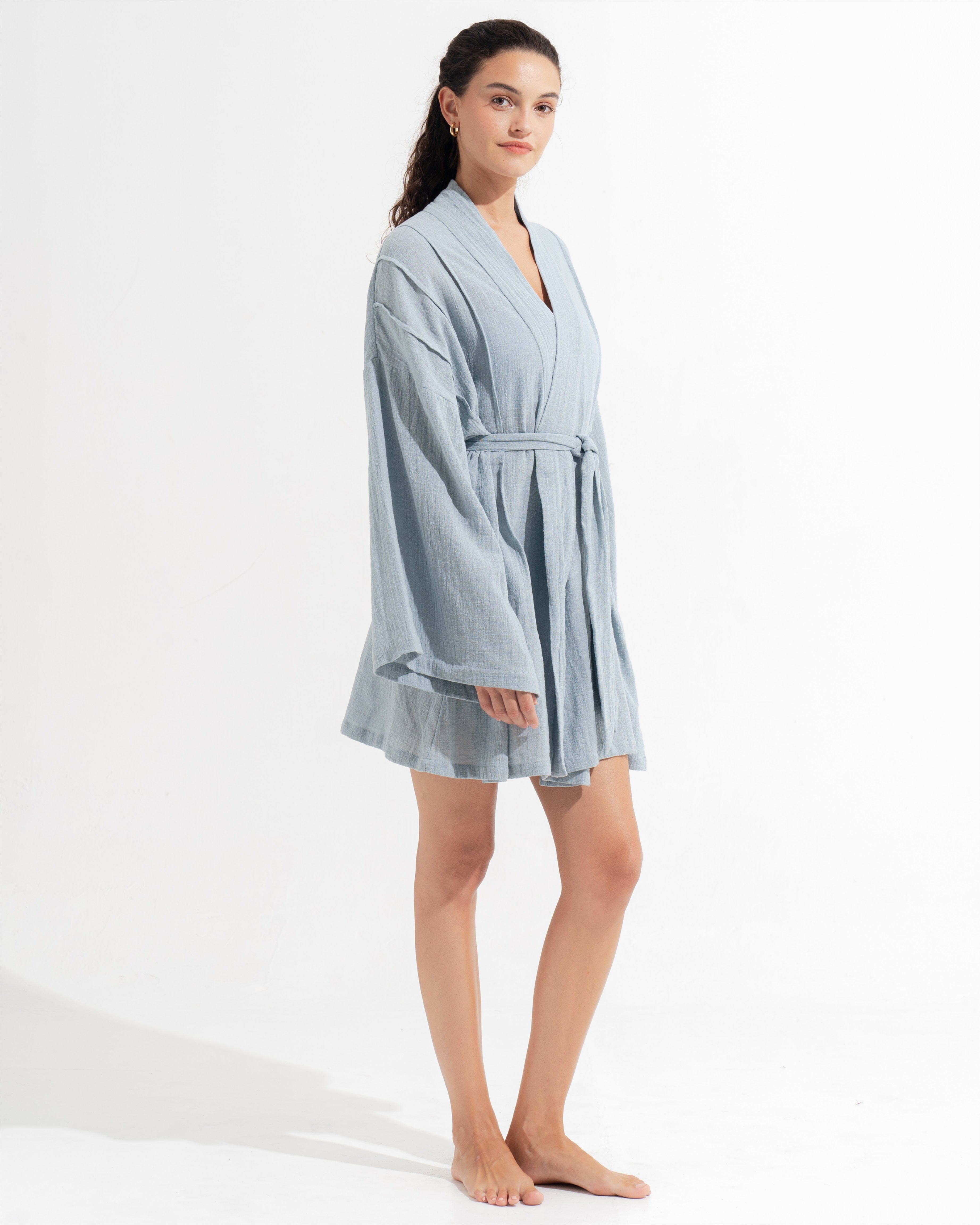 Morrato Bali Cover-Ups Cleo Robe Ash