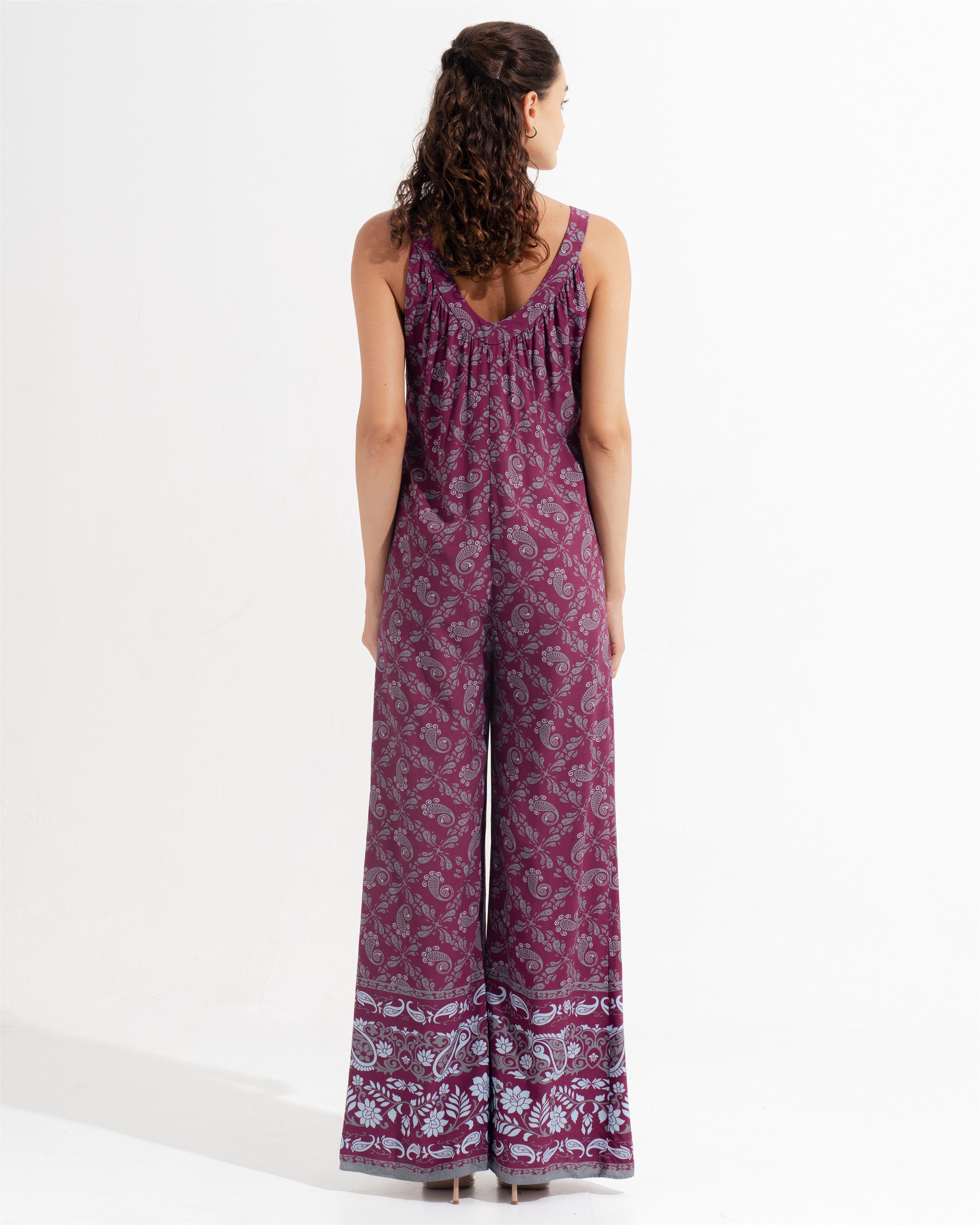 Morrato Bali Jumpsuit Parisa Jumpsuit Giselle Plum