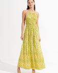 Morrato Bali Maxi Dress Mahrosh Maxi Dress Kashvi Lime Light