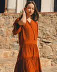 Morrato Bali Maxi Dress One size Ishana Maxi Dress Terracotta