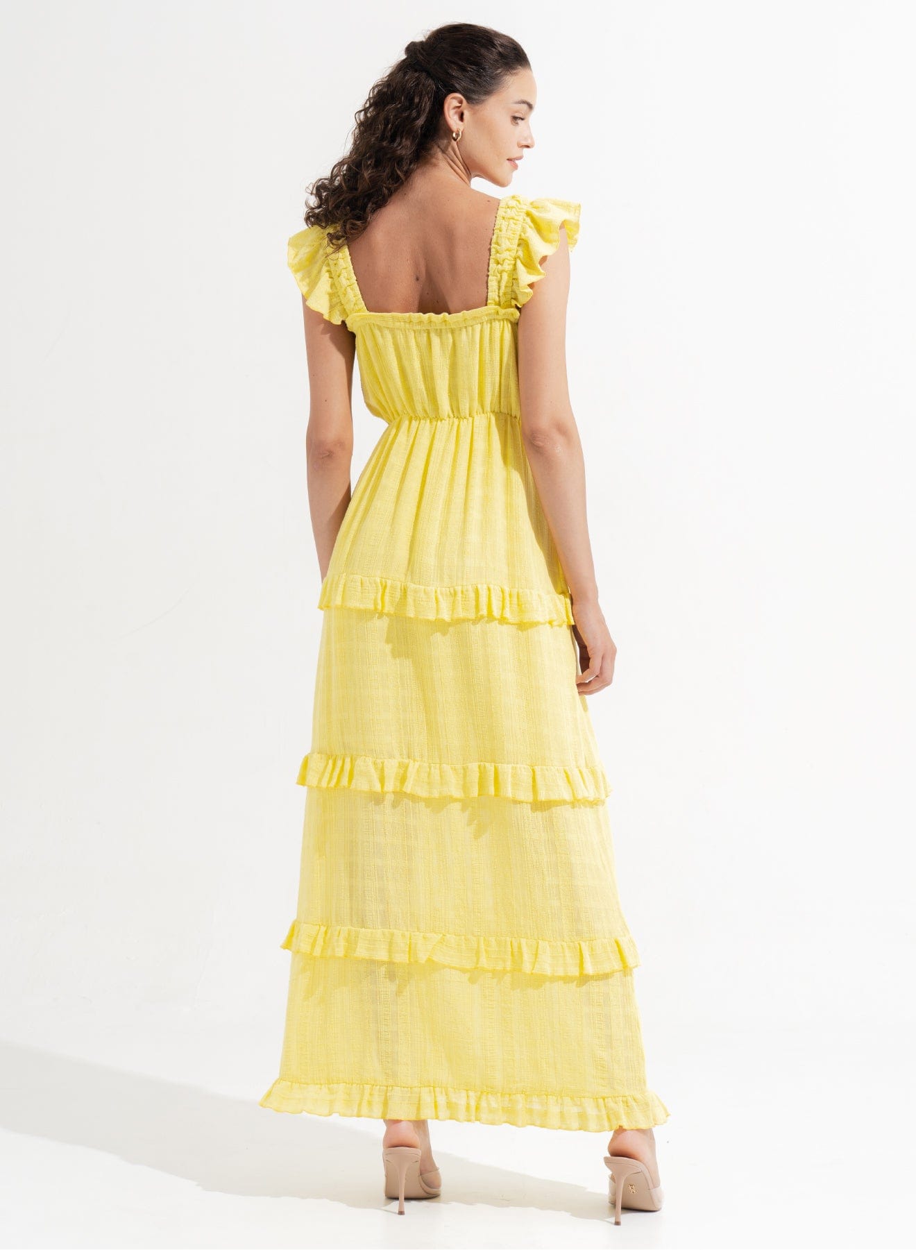 Morrato Bali Maxi Dress Paula Maxi Dress Lemon