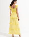 Morrato Bali Maxi Dress Paula Maxi Dress Lemon