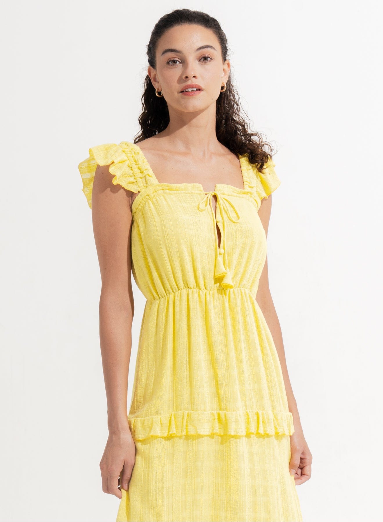 Morrato Bali Maxi Dress Paula Maxi Dress Lemon