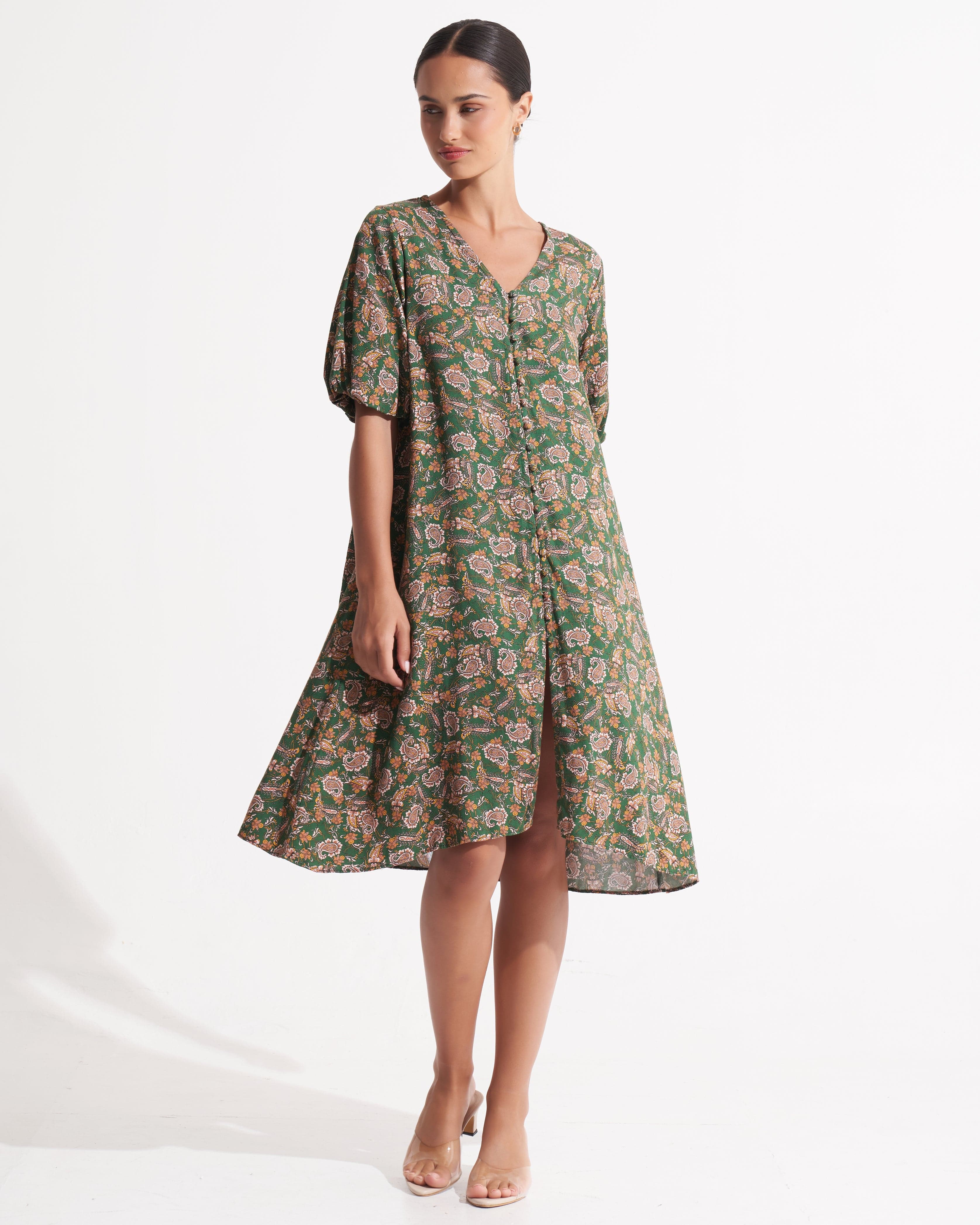 Morrato Bali Midi Dress Delle Midi Dress Cassandra Ivy