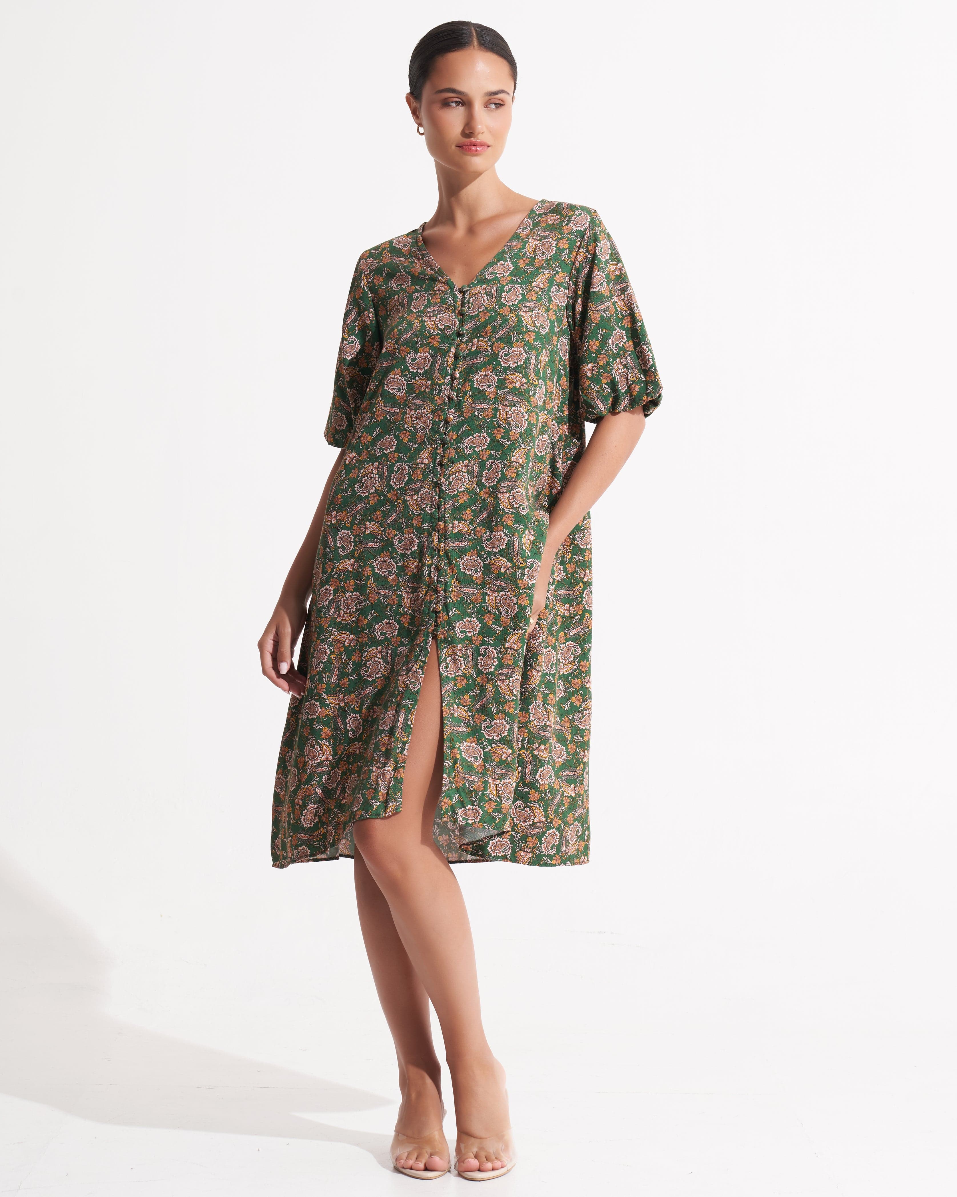 Morrato Bali Midi Dress Delle Midi Dress Cassandra Ivy