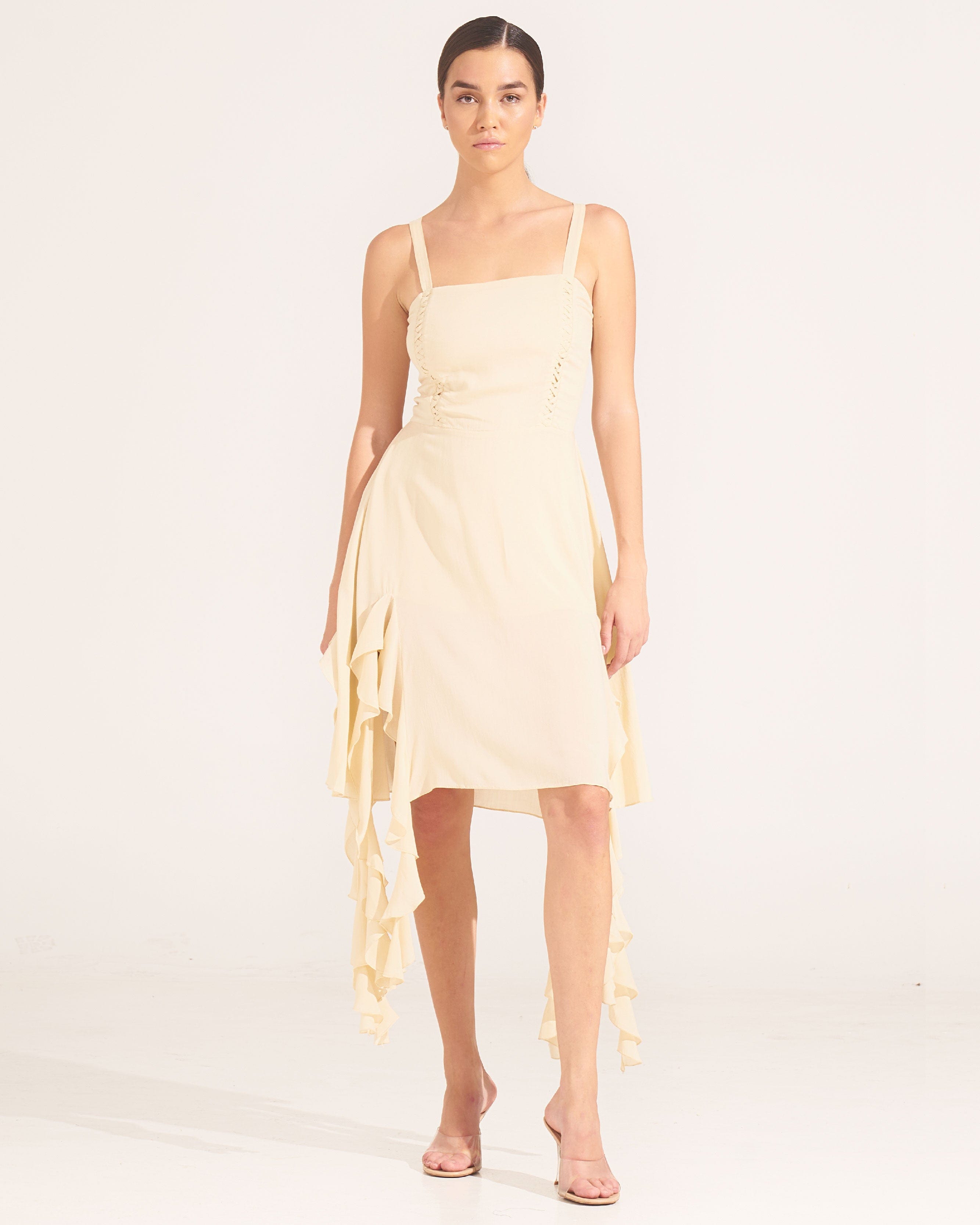 Morrato Bali Midi Dress Nash Midi Dress Ivory