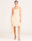 Morrato Bali Midi Dress Nash Midi Dress Ivory