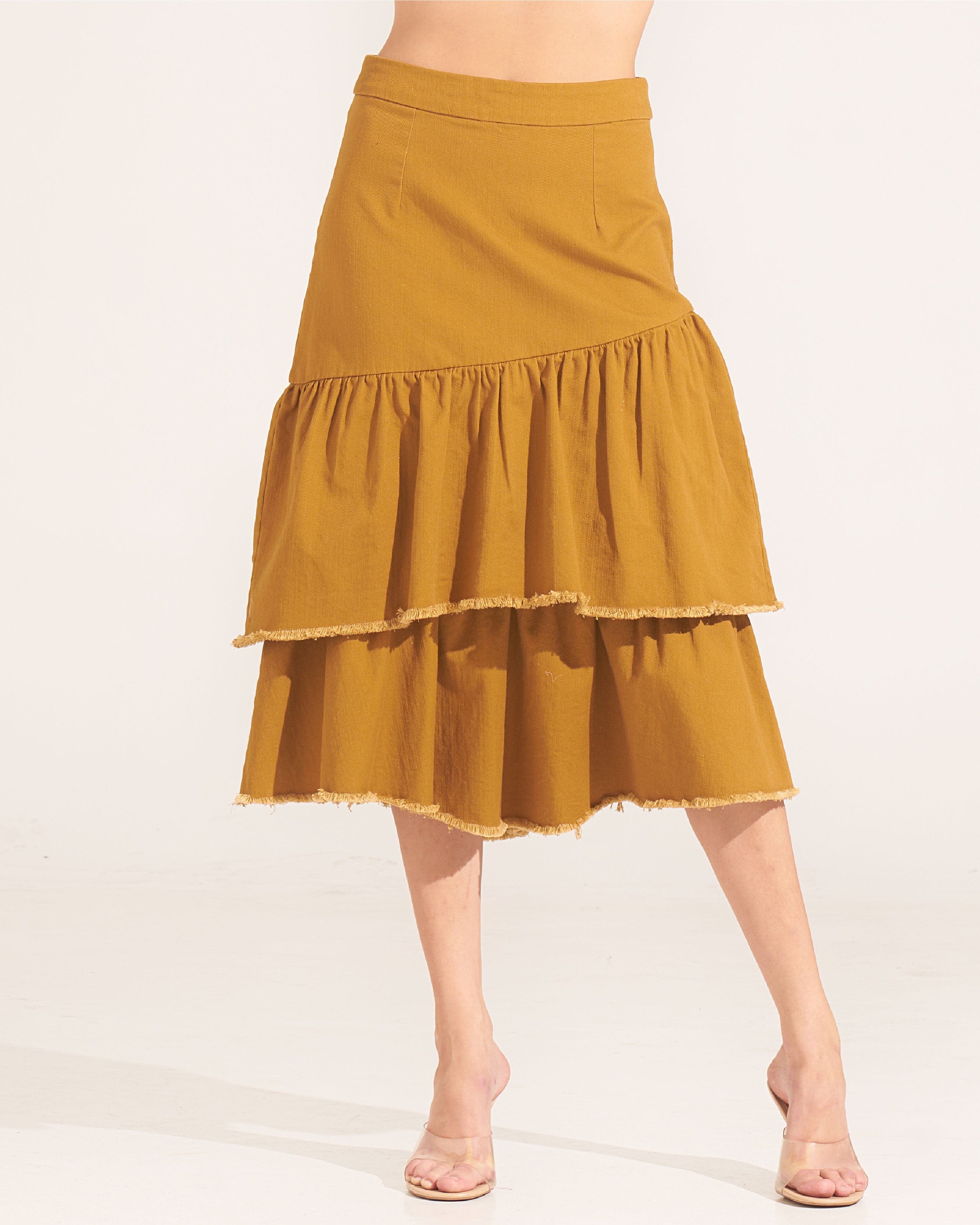 Morrato Bali Midi Skirt Bailey Midi Skirt Ginger