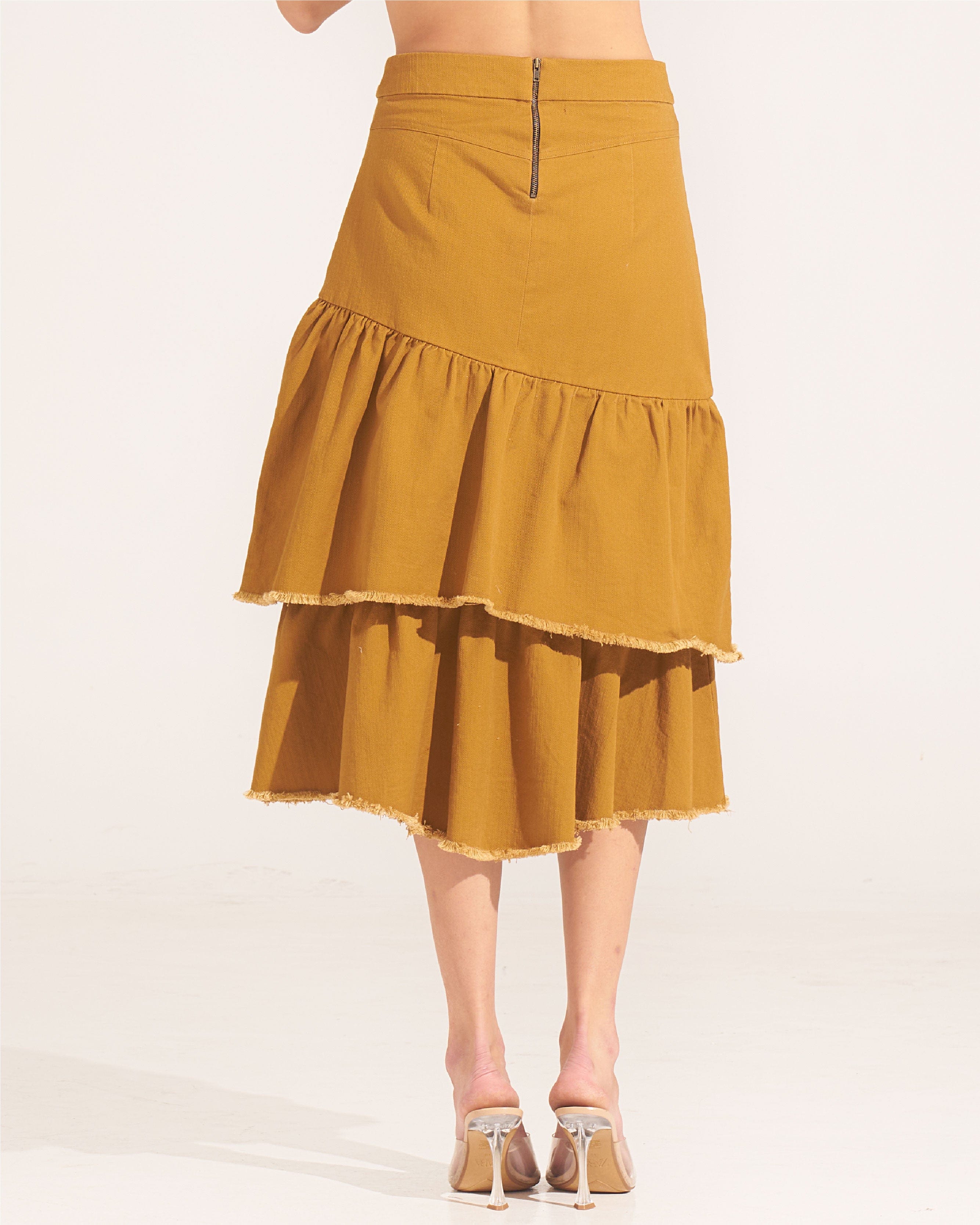 Morrato Bali Midi Skirt Bailey Midi Skirt Ginger