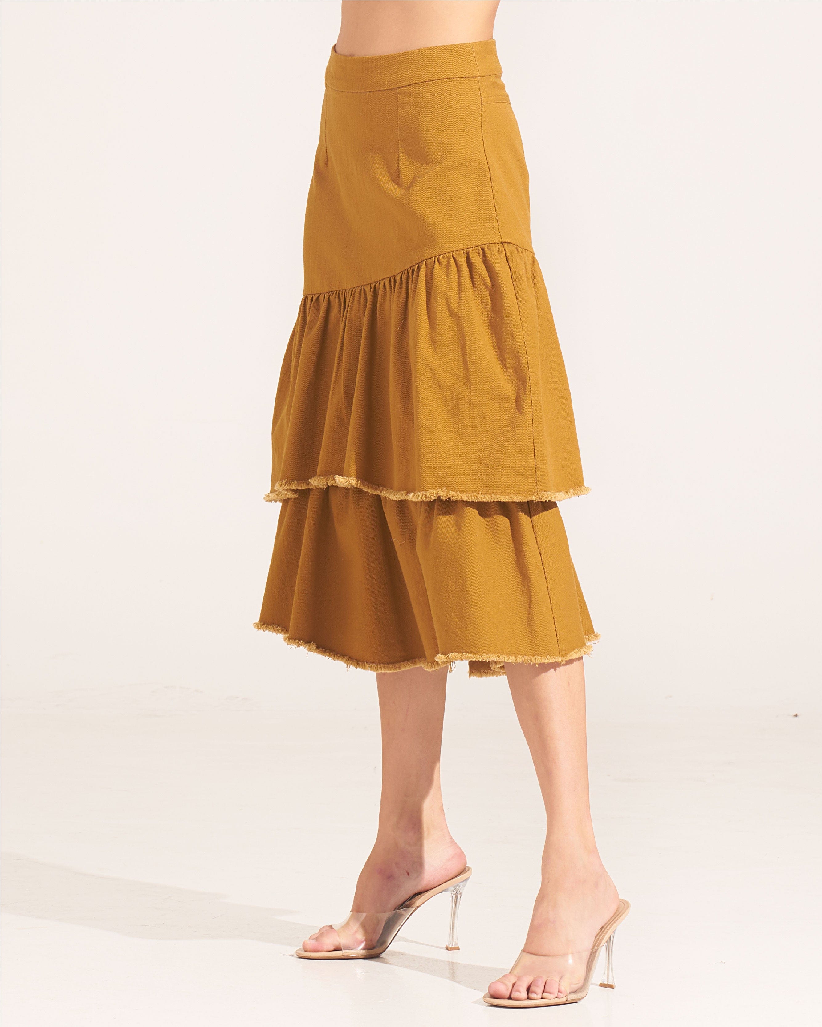 Morrato Bali Midi Skirt Bailey Midi Skirt Ginger