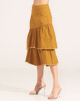 Morrato Bali Midi Skirt Bailey Midi Skirt Ginger