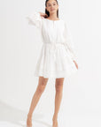 Morrato Bali Mini Dress Faith Mini Dress White