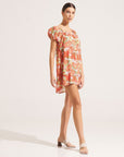 Morrato Bali Mini Dress Marguerite Mini Dress Roselle Grenadine