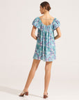 Morrato Bali Mini Dress Marguerite Shirred Mini Dress Roselle Aruba