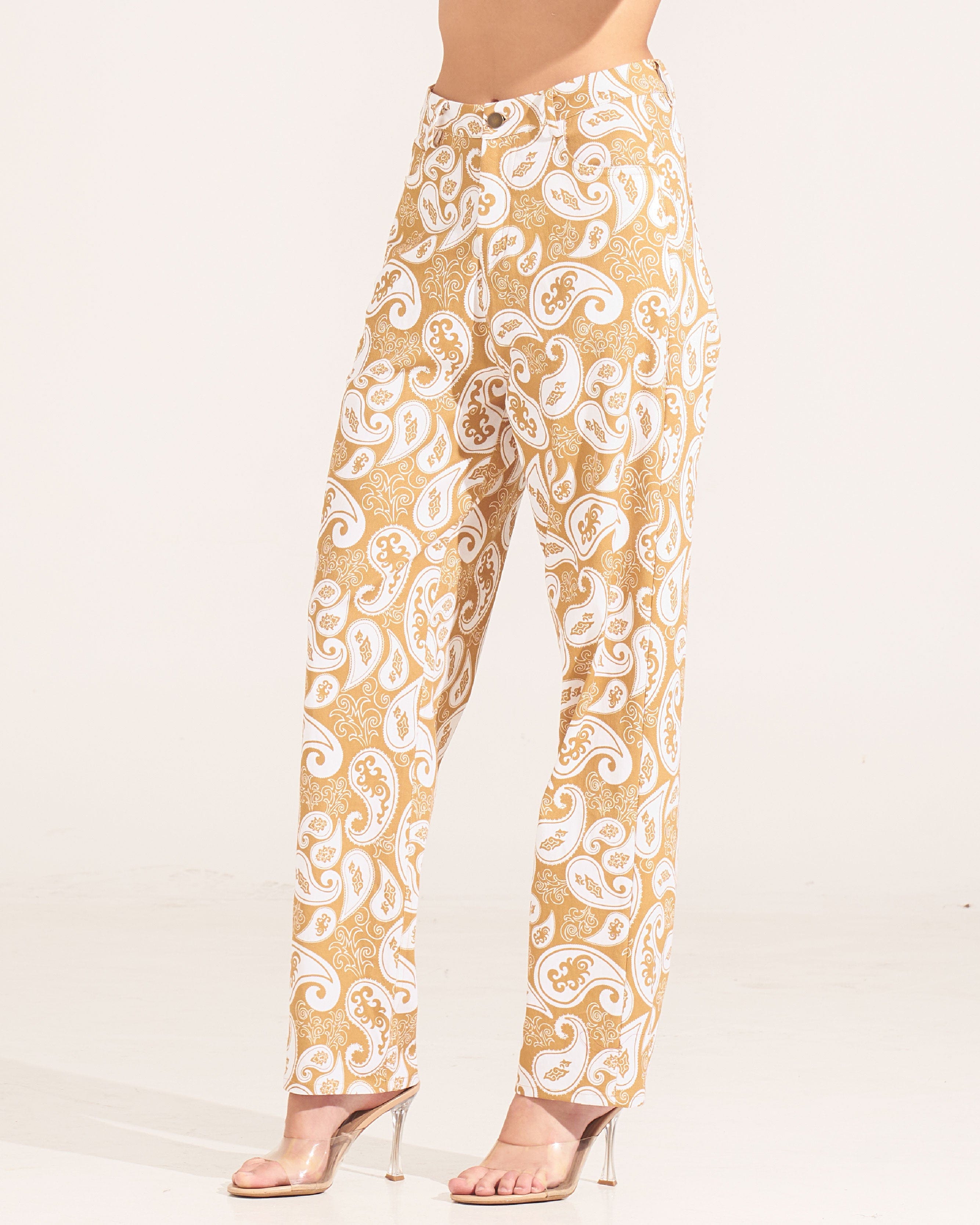 Morrato Bali Pants Beau Pants Cassidy Harvest Gold