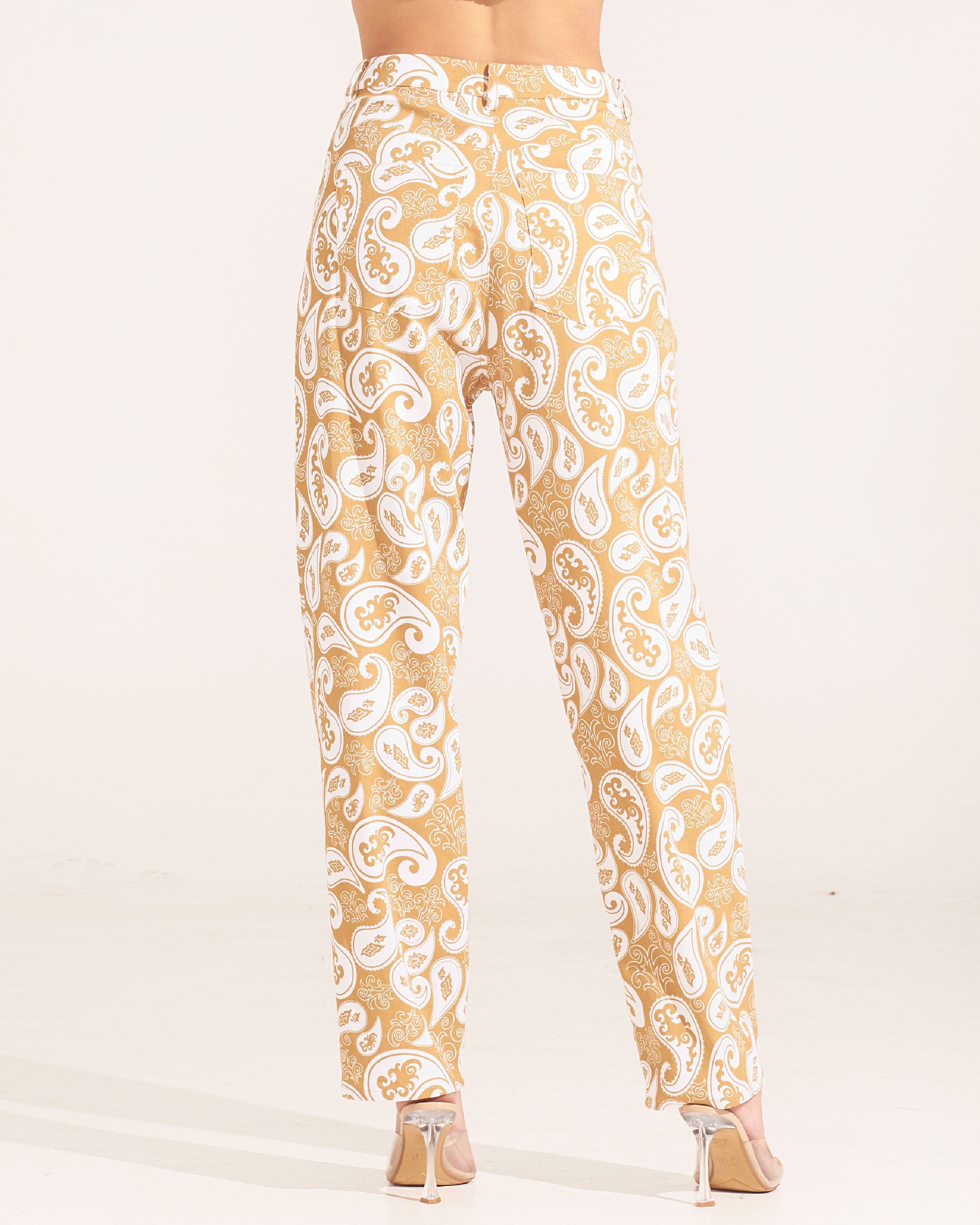 Morrato Bali Pants Beau Pants Cassidy Harvest Gold