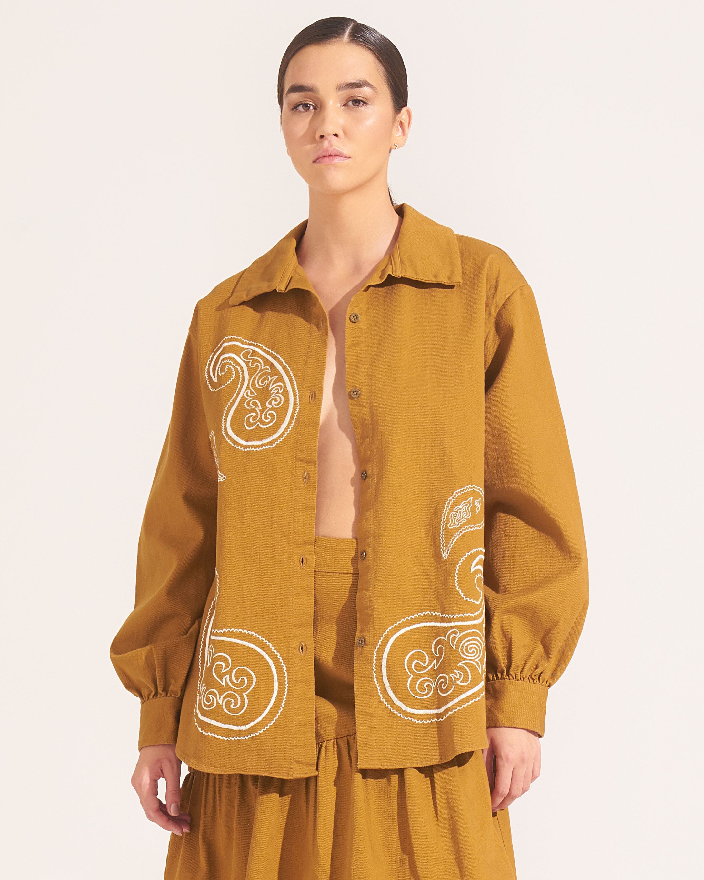 Morrato Bali Top Bailey Jacket Ginger