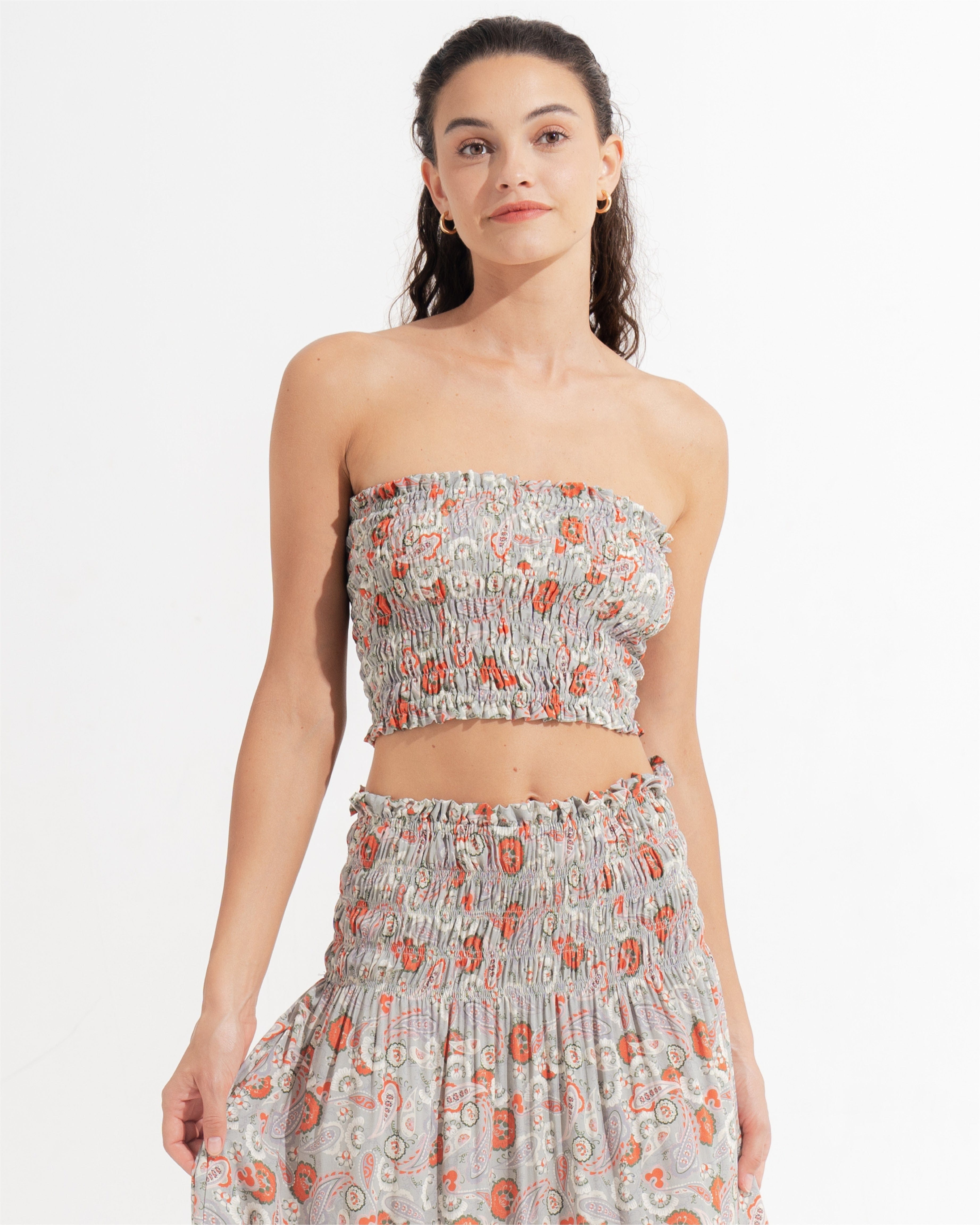 Morrato Bali Top Illona Bandeau Faina Abbey Stone