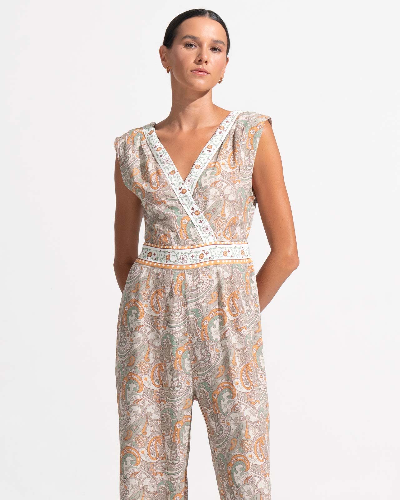 Morrato Jumpsuit Jewel Jumpsuit Daviana Beige