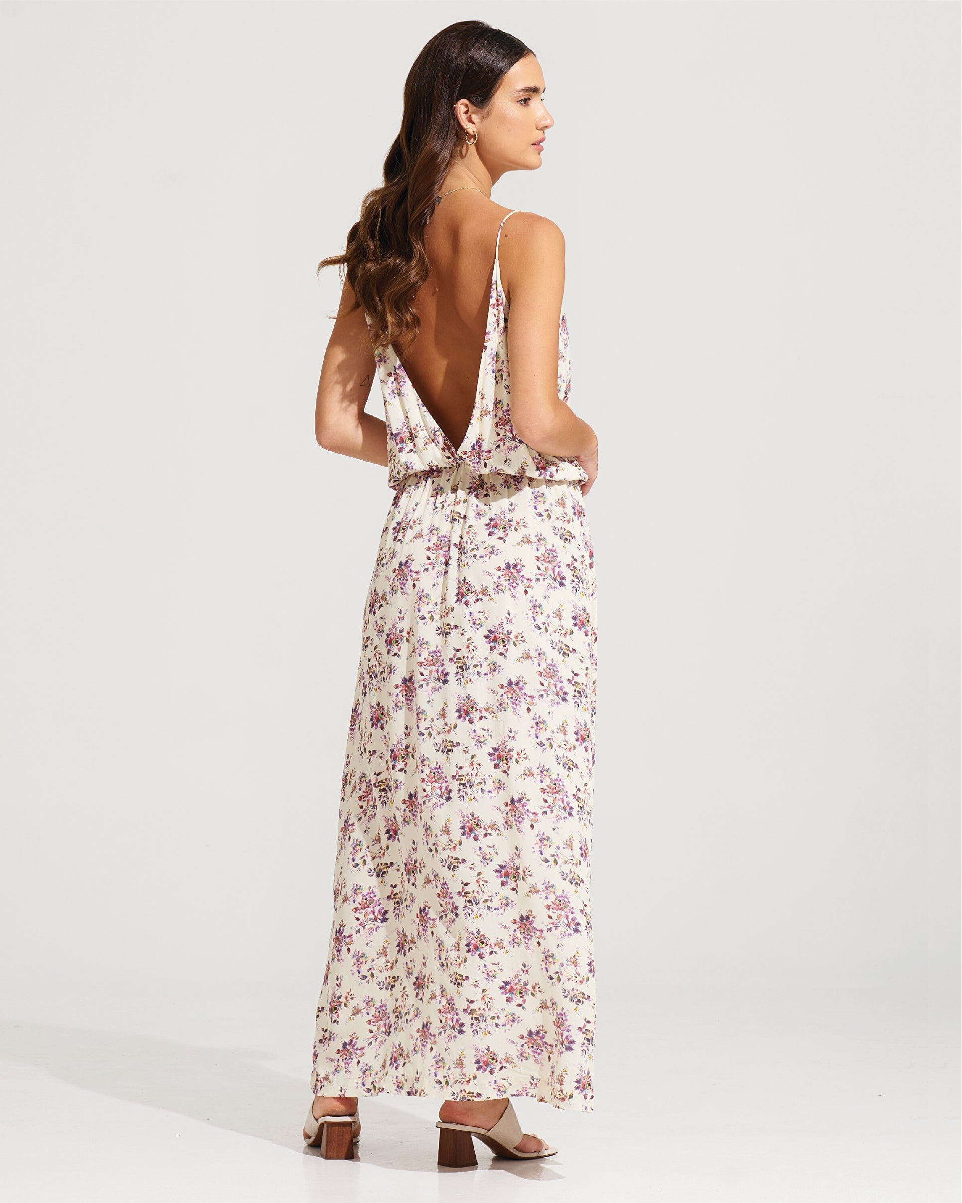 Morrato Maxi Dress Aiyana Sleeveless Dress Zinnia Lavender