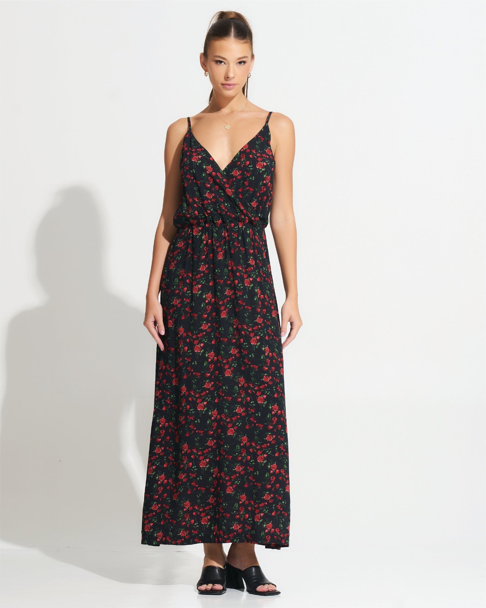 Morrato Maxi Dress Aurelia Maxi Dress Rose Crimson