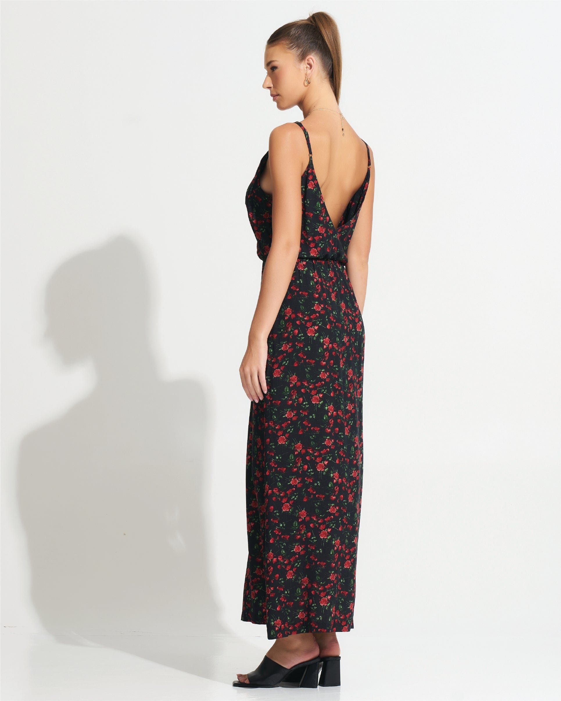 Morrato Maxi Dress Aurelia Maxi Dress Rose Crimson