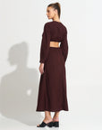 Morrato Maxi Dress Azucar Maxi Dress Rum Raisin