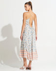 Morrato Maxi Dress Farrah Midi Ruffle Fleur Seashell