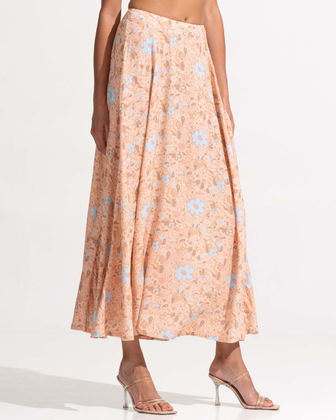 Morrato Maxi Skirt Amara Maxi Skirt Fleur Peach