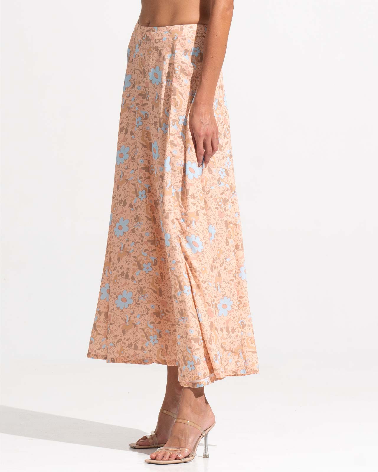 Morrato Maxi Skirt Amara Maxi Skirt Fleur Peach