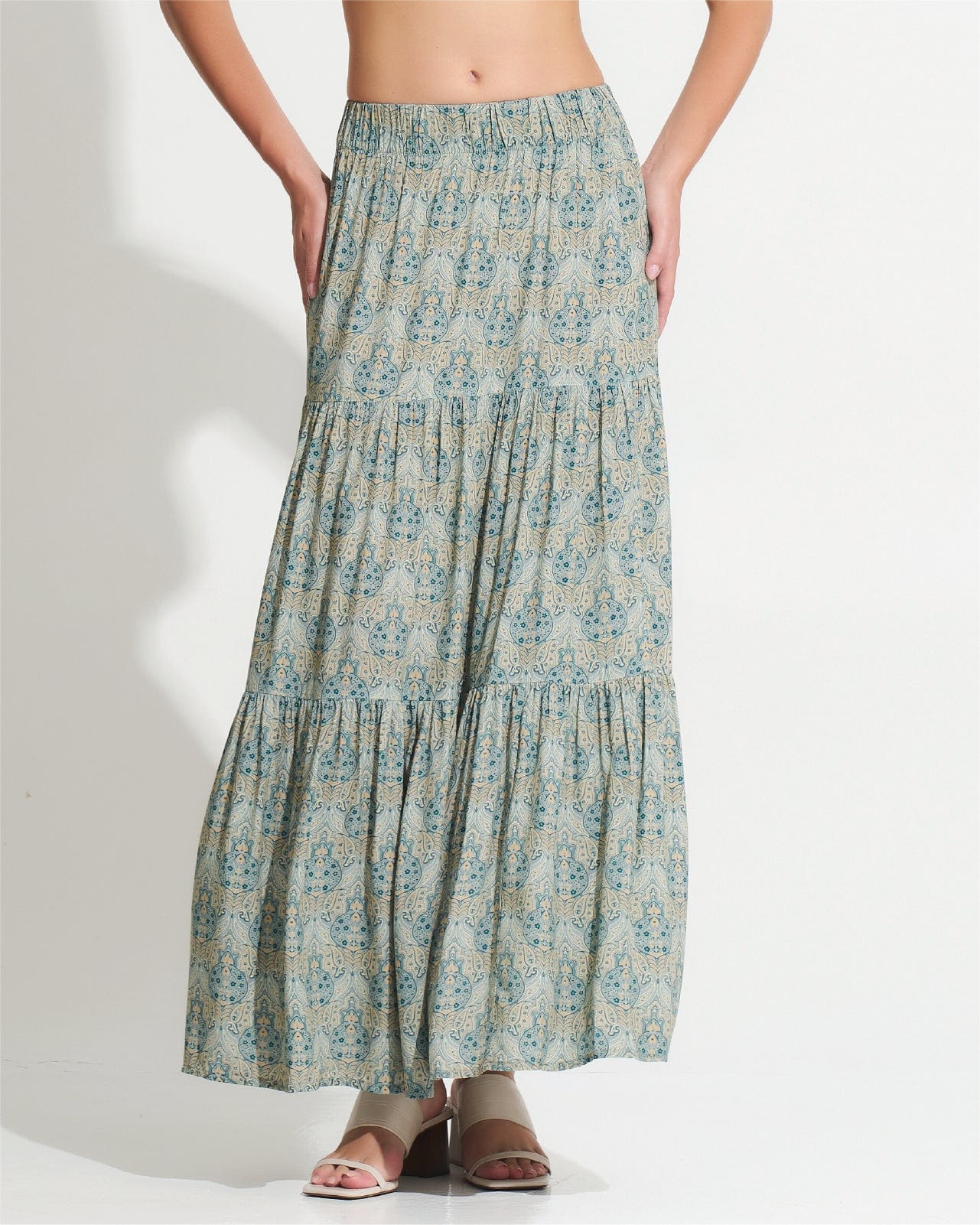 Morrato Maxi Skirt Estrella Skirt Primavera Jadeite