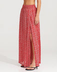 Morrato Maxi Skirt Hayah Maxi Skirt Geneva Red