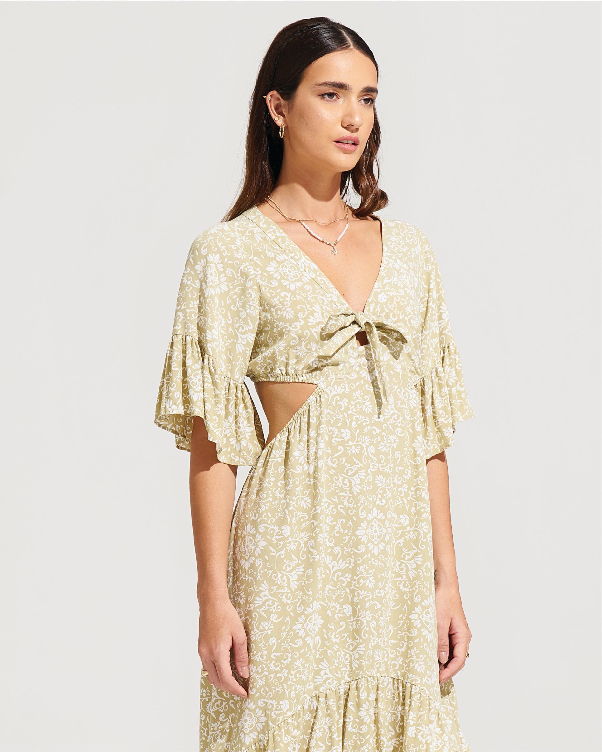 Morrato Midi Dress Hawwa Midi Dress Nora Mojave Dessert