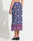 Morrato Midi Skirt Lynette Asymmetrical Skirt Fleur Navy