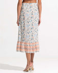Morrato Midi Skirt Lynette Asymmetrical Skirt Fleur Seashell