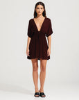 Morrato Mini Dress Dulce Mini Dress Rum Raisin