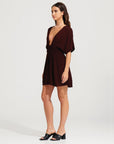 Morrato Mini Dress Dulce Mini Dress Rum Raisin