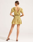 Morrato Mini Dress Scarla Mini Dress Lesley Luminary Green